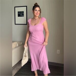 Abercrombie & Fitch Light Pink Dress